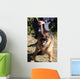 Angry Police Dog Baring Wall Decal