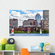 Boston Skyline Viewed from Wall Decal