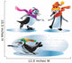 Christmas Penguins Playing Wall Stickers Wall Decal