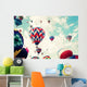 Vintage Hot Air Balloons Wall Decal