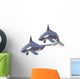 Orca Wall Decal Sticker Set