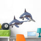 Orca Wall Decal Sticker Set