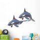Orca Wall Decal Sticker Set