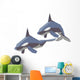 Orca Wall Decal Sticker Set