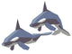 Orca Wall Decal Sticker Set