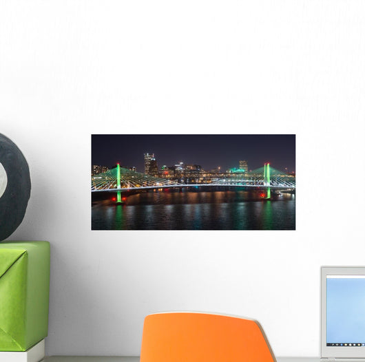 Tilikum Crossing Portland Oregon Wall Decal