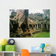Angkor Wat Jungle City Wall Decal