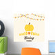 Thanksgiving Design with Buntings Wall Decal
