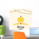 Thanksgiving Design with Buntings Wall Decal