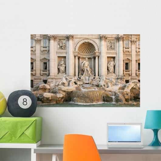 Trevi Fountain Wall Decal