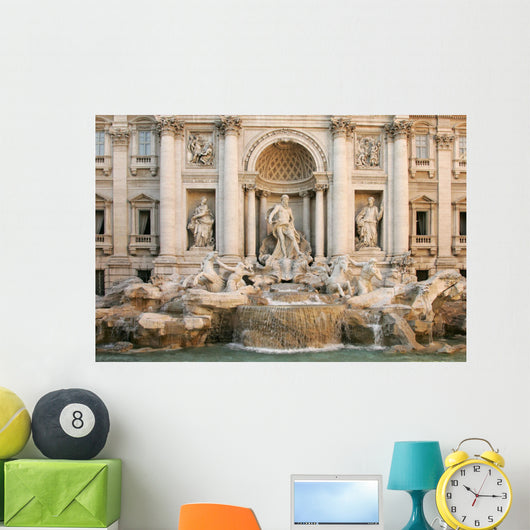 Trevi Fountain Wall Decal