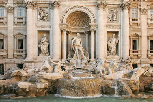 Trevi Fountain Wall Decal
