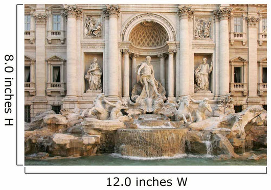 Trevi Fountain Wall Decal