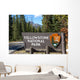 Yellowstone National Park Entrance Wall Decal