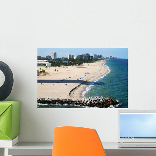 Fort Lauderdale City Beach Wall Decal