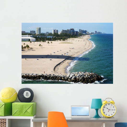 Fort Lauderdale City Beach Wall Decal