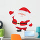 Cartoon Santa Claus Wall Decal