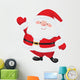 Cartoon Santa Claus Wall Decal
