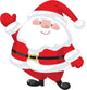 Cartoon Santa Claus Wall Decal