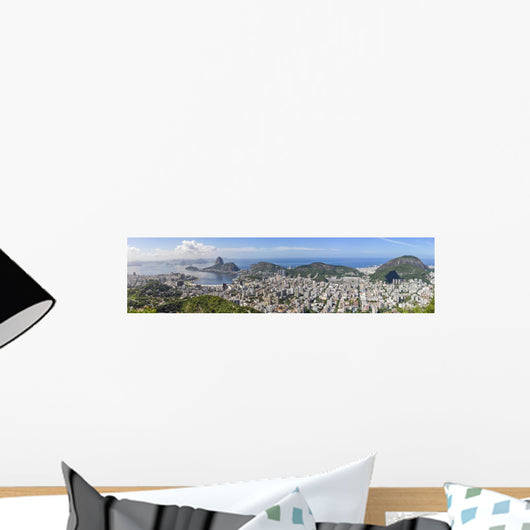 Panorama Rio Janeiro Brazil Wall Decal