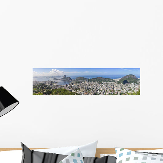 Panorama Rio Janeiro Brazil Wall Decal