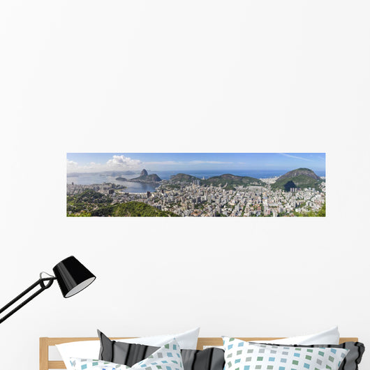 Panorama Rio Janeiro Brazil Wall Decal