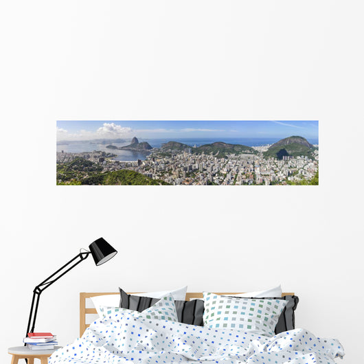 Panorama Rio Janeiro Brazil Wall Decal