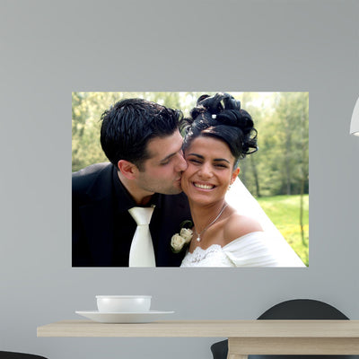 Marry Tan and Salvador Wall Decal shown on a wall