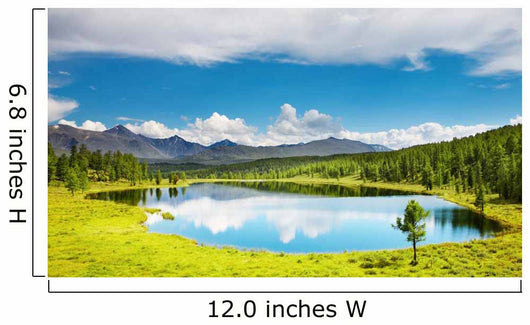 Mountain Landscape with Beautiful Wall Decal