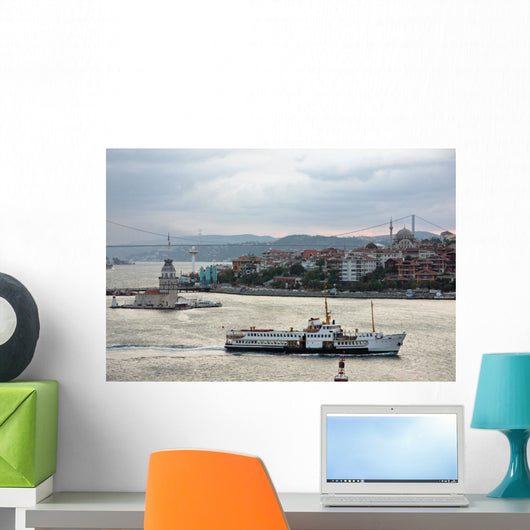 Istanbul Und Bosporus Wall Decal