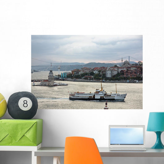 Istanbul Und Bosporus Wall Decal