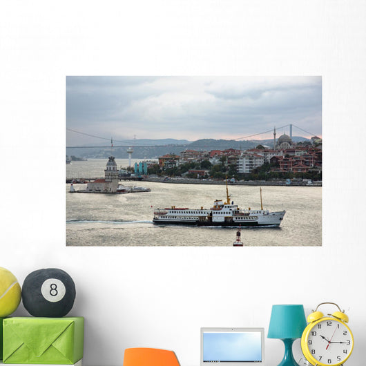 Istanbul Und Bosporus Wall Decal