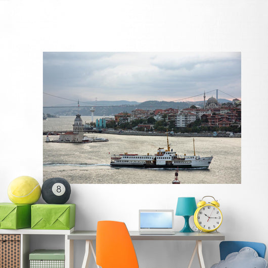 Istanbul Und Bosporus Wall Decal
