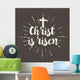 Christ Is Risen Lettering Wall Decal