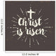 Christ Is Risen Lettering Wall Decal