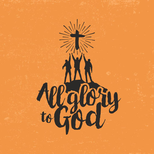 All Glory to God Wall Decal