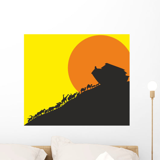 Noah and Ark Wall Decal