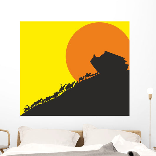 Noah and Ark Wall Decal