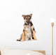 Crossbreed and Small Tabby Wall Decal
