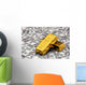 Two Gold Bullions Hundred Wall Decal