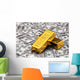 Two Gold Bullions Hundred Wall Decal