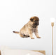 Sitting Sheepdog Puppy Wall Decal