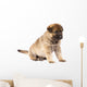 Sitting Sheepdog Puppy Wall Decal