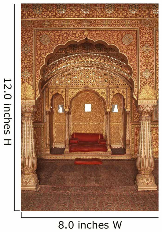 Interior Indian Palace Wall Decal