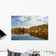 Beautiful Autumn Lake Reflecting Wall Decal