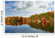 Beautiful Autumn Lake Reflecting Wall Decal