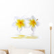 Fleurs Frangipaniers Wall Decal
