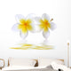Fleurs Frangipaniers Wall Decal
