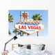 Welcome Sign to Las Wall Decal
