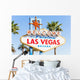 Welcome Sign to Las Wall Decal